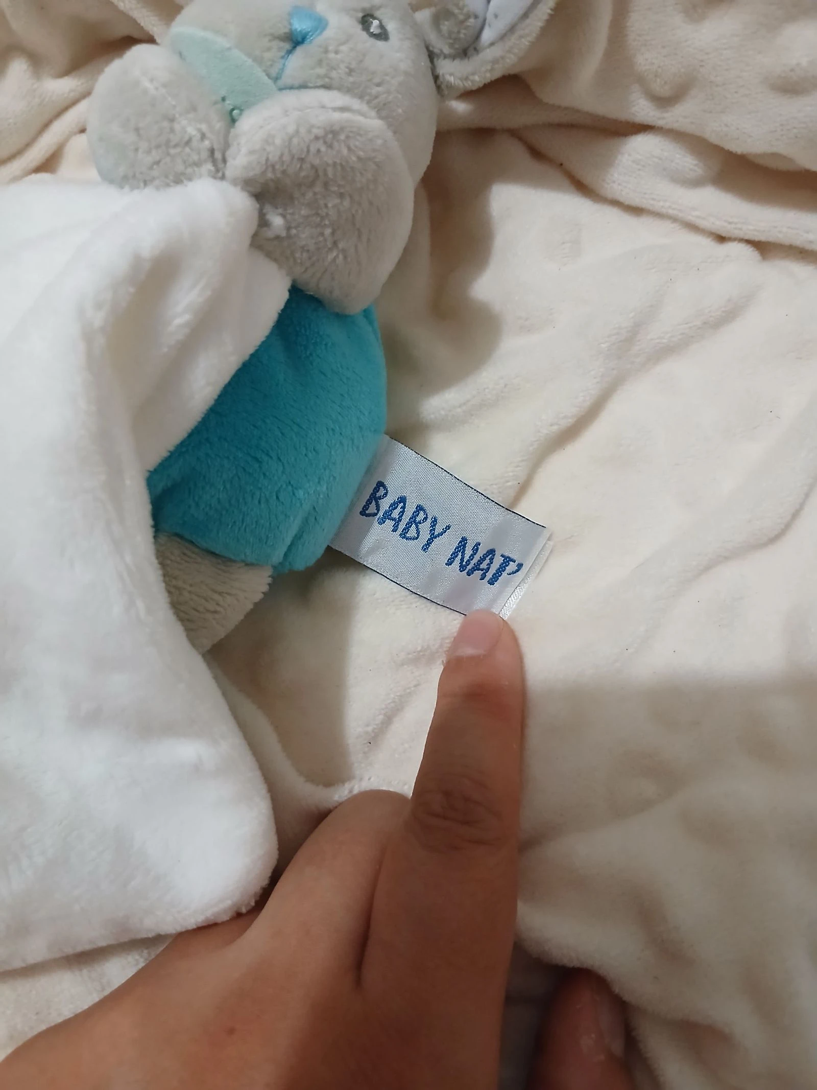 Babyknuffel konijn nat – photo 2